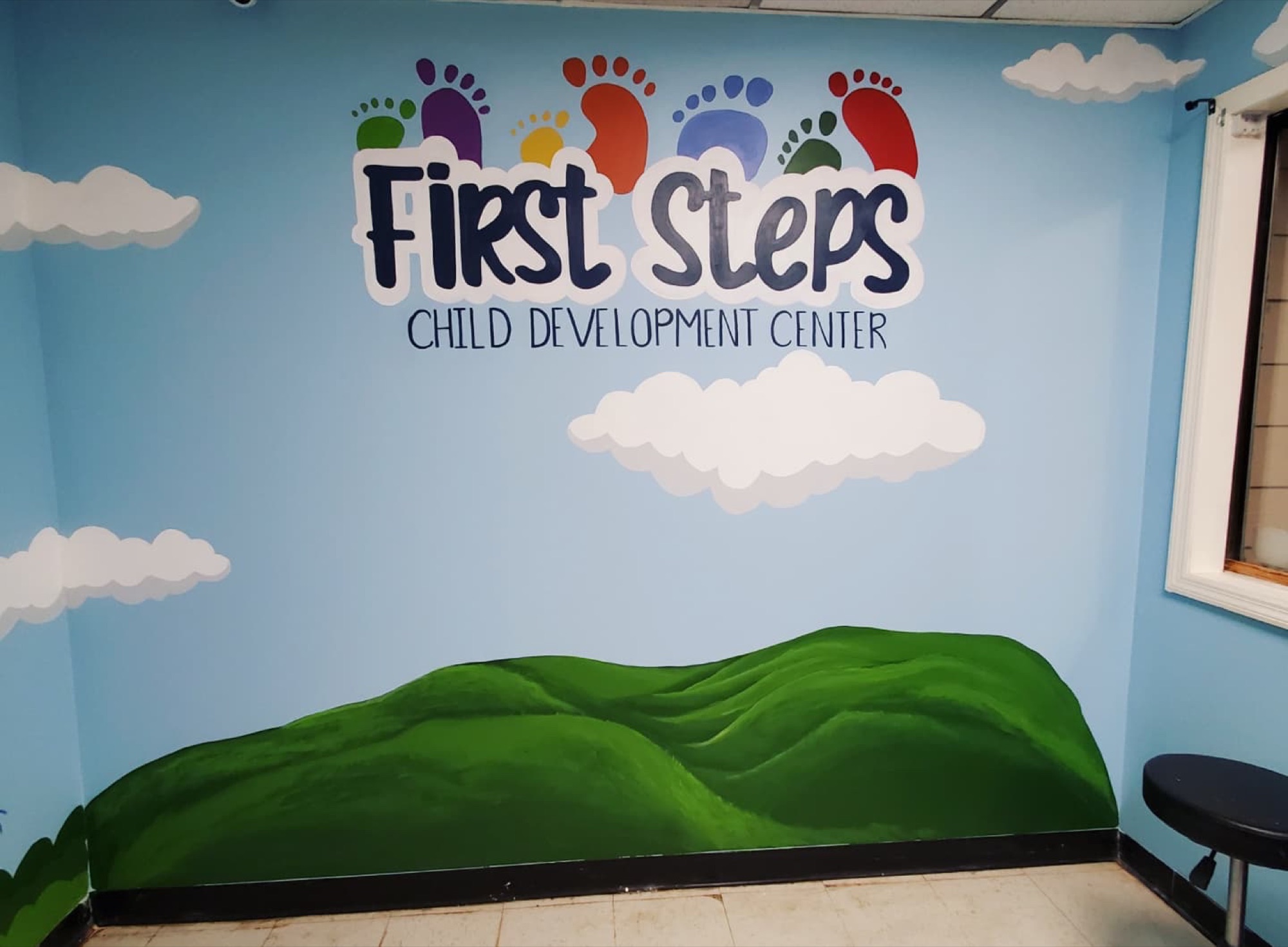 Mural work by Reinilda Blair, sample 11